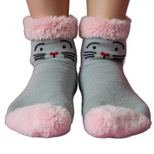 shoes, pair, grey, pink transparent PNG cut-out