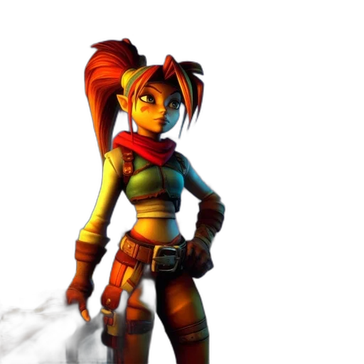 staff, 3d render, concept art, fantasy art transparent PNG cut-out