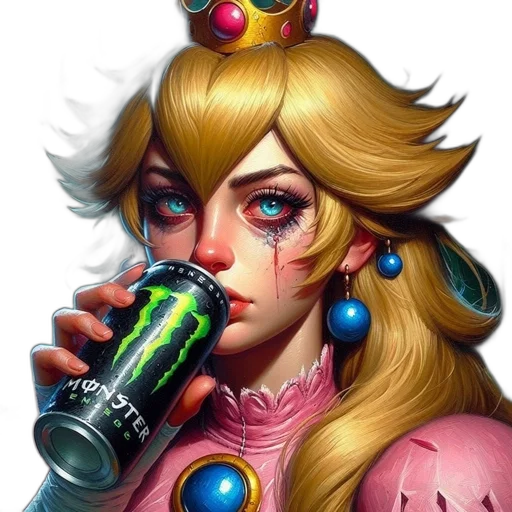 bottle, weapon, crown, concept art transparent PNG cut-out