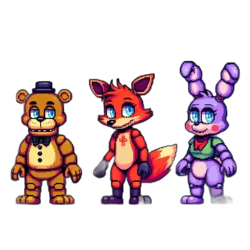 pixel art, concept art, 3d render, cartoon transparent PNG cut-out