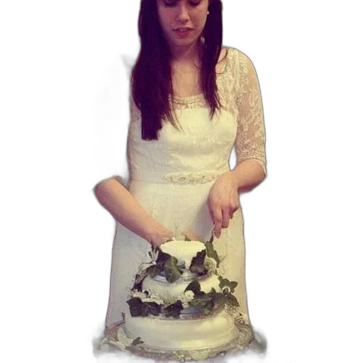 dress, jewelry, staff, photorealistic transparent PNG cut-out