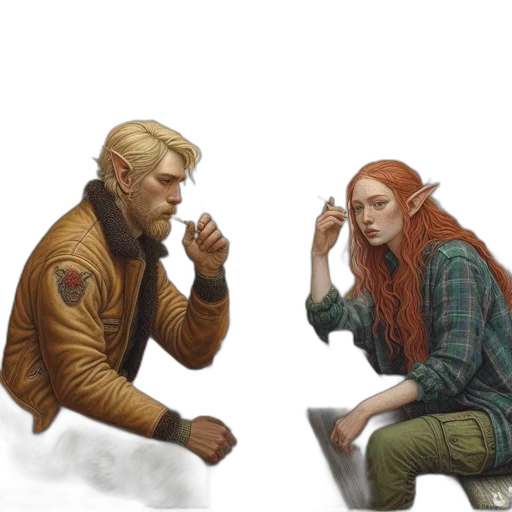 jacket, concept art, fantasy art, comic book art transparent PNG cut-out