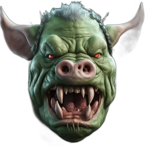 face, mask, creature, animal transparent PNG cut-out