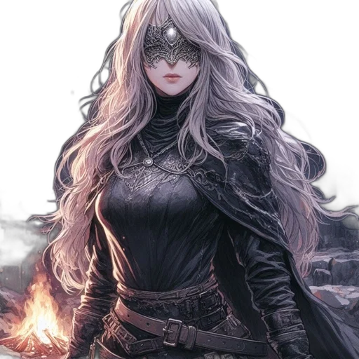 mask, face, dragon, hair transparent PNG cut-out
