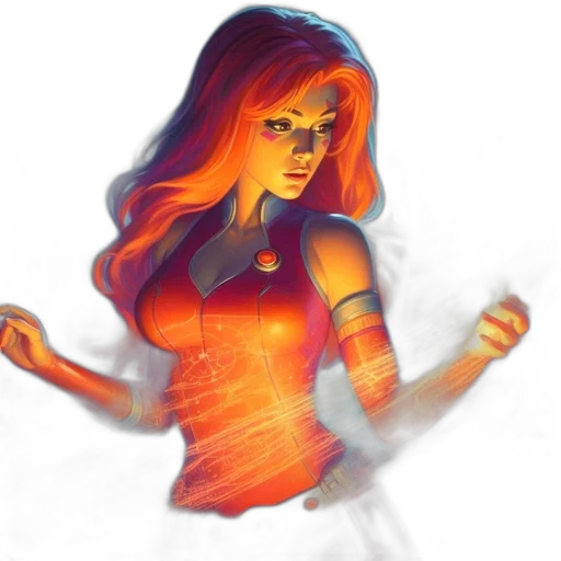 dress, comic book art, concept art, fantasy art transparent PNG cut-out