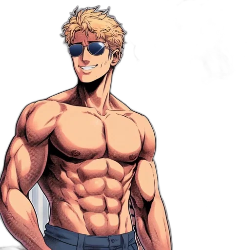 comic book art, cartoon, concept art, anime transparent PNG cut-out