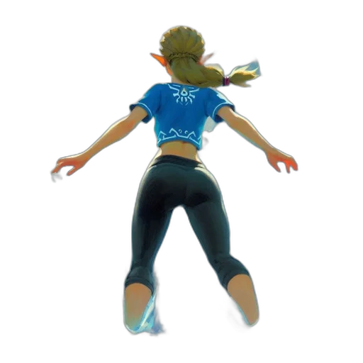 staff, 3d render, concept art, underwater transparent PNG cut-out