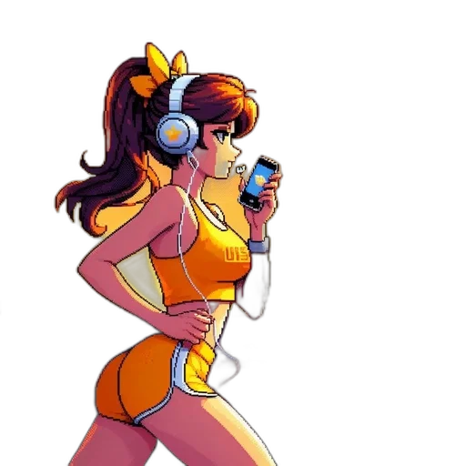 robot, dress, concept art, vaporwave transparent PNG cut-out
