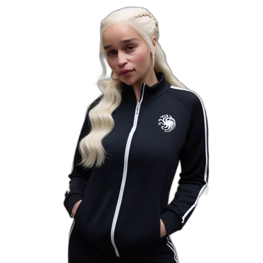 jacket, dragon, face, 3d render transparent PNG cut-out