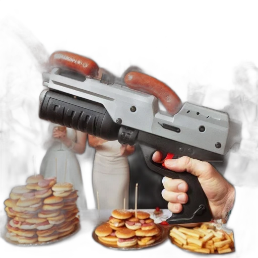 weapon, food, robot, concept art transparent PNG cut-out
