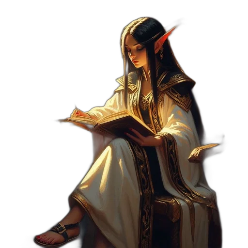 staff, fantasy art, concept art, pixel art transparent PNG cut-out