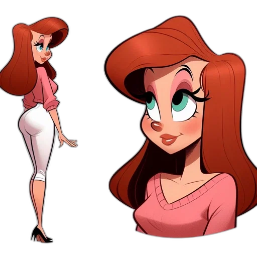 dress, cartoon, concept art, 3d render transparent PNG cut-out