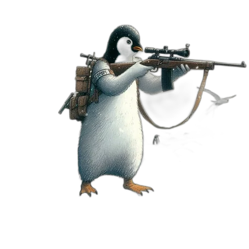 weapon, animal, staff, creature transparent PNG cut-out
