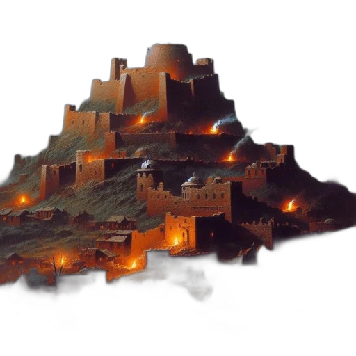 crown, building, dragon, concept art transparent PNG cut-out