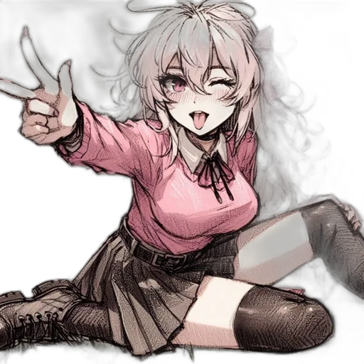 jacket, weapon, staff, creature transparent PNG cut-out