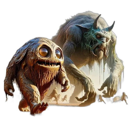 creature, dragon, animal, concept art transparent PNG cut-out