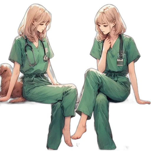 staff, animal, concept art, anime transparent PNG cut-out
