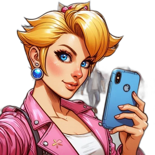 face, dress, cartoon, concept art transparent PNG cut-out