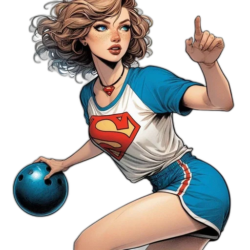 comic book art, cartoon, concept art, young transparent PNG cut-out