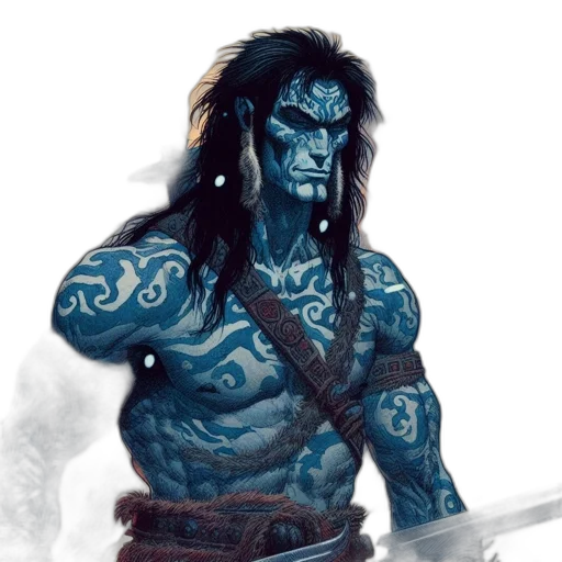 sword, fantasy art, concept art, comic book art transparent PNG cut-out