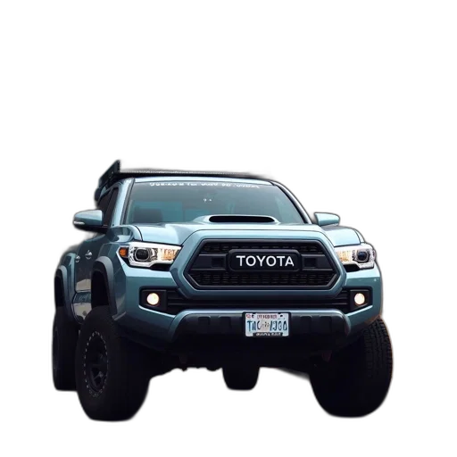 car, 3d render, photorealistic, blue transparent PNG cut-out
