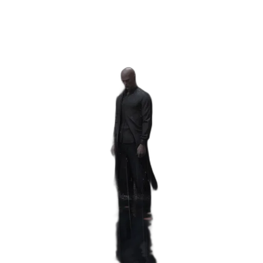 staff, jacket, creature, dress transparent PNG cut-out