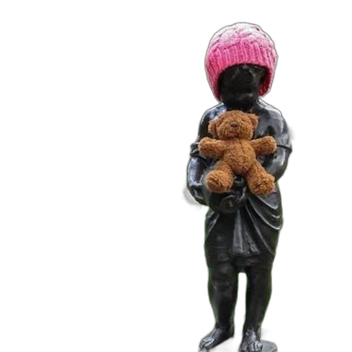 staff, 3d render, statue, child transparent PNG cut-out