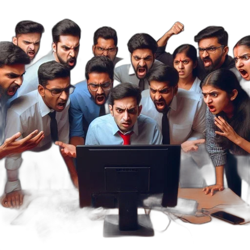 staff, office, workers, gather transparent PNG cut-out