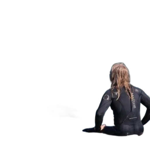 hair, jacket, 3d render, concept art transparent PNG cut-out