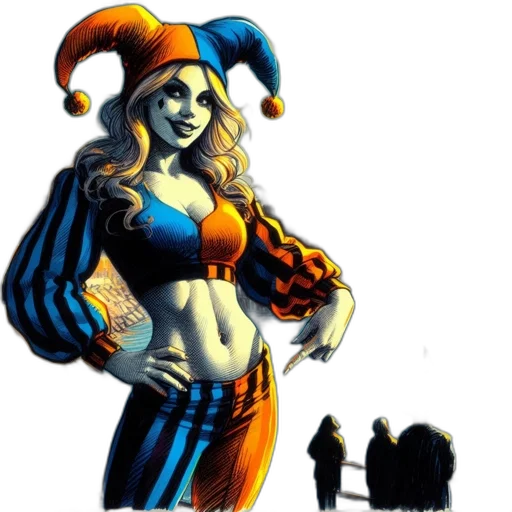 dress, comic book art, concept art, cartoon transparent PNG cut-out