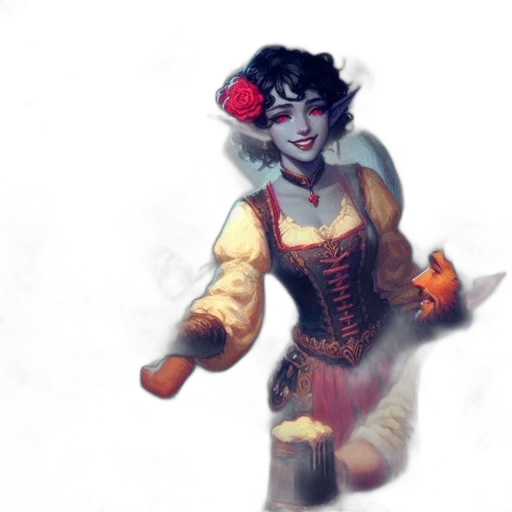 staff, dress, mask, concept art transparent PNG cut-out
