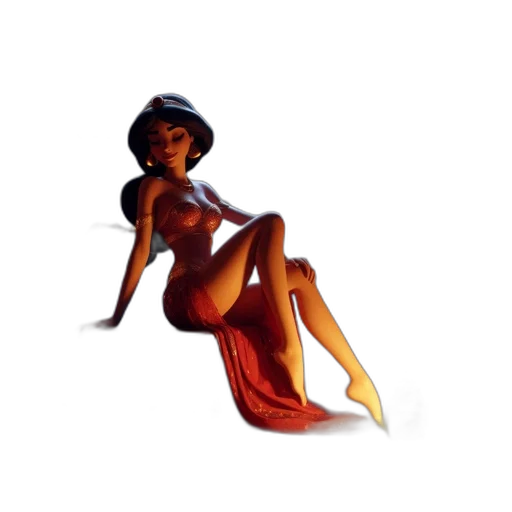 dress, jewelry, staff, concept art transparent PNG cut-out