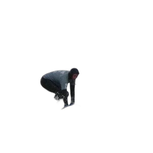 staff, creature, shoes, jacket transparent PNG cut-out