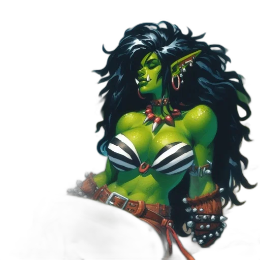 creature, fantasy art, concept art, comic book art transparent PNG cut-out