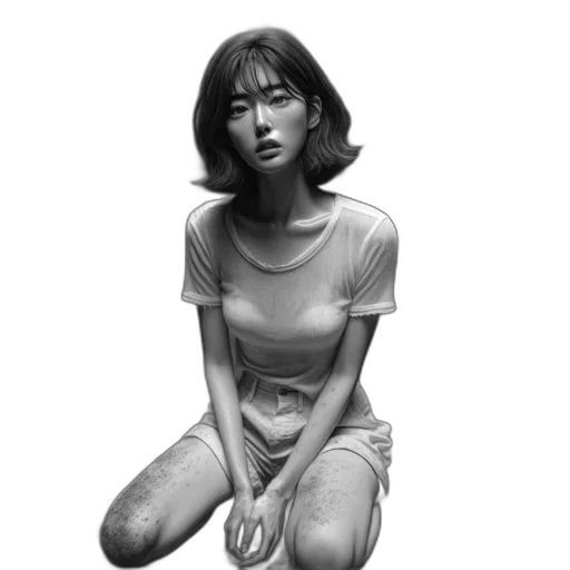 dress, face, robot, creature transparent PNG cut-out