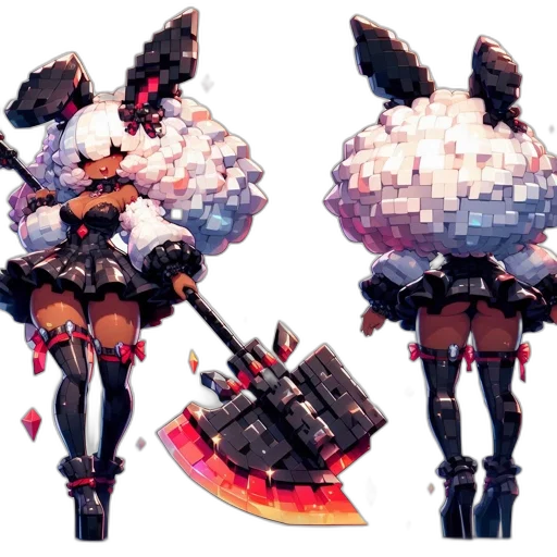 weapon, dress, robot, concept art transparent PNG cut-out