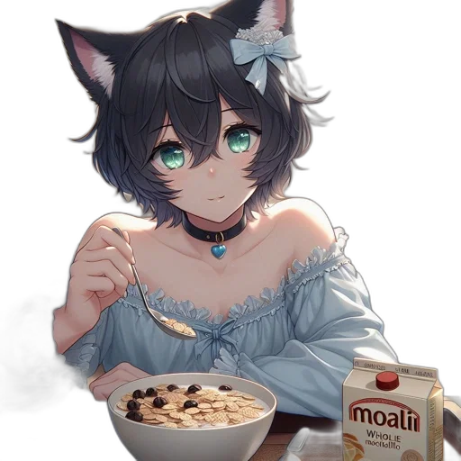 food, animal, dress, anime transparent PNG cut-out