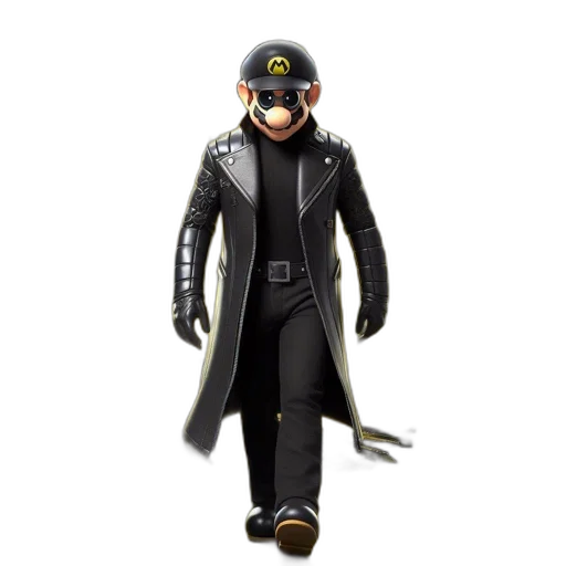 jacket, staff, weapon, concept art transparent PNG cut-out