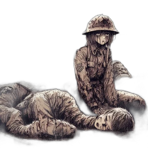 creature, animal, hat, staff transparent PNG cut-out