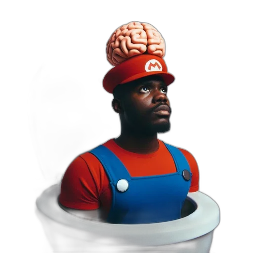 hat, robot, crown, face transparent PNG cut-out