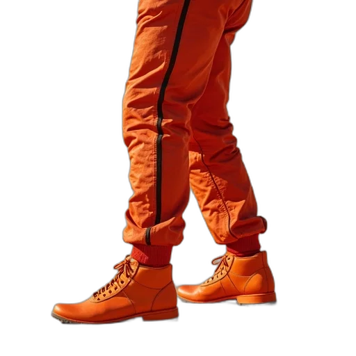 jacket, shoes, staff, concept art transparent PNG cut-out