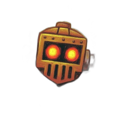 robot, mask, jewelry, crown transparent PNG cut-out