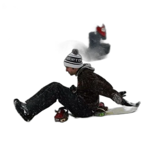 hat, 3d render, photorealistic, snow transparent PNG cut-out