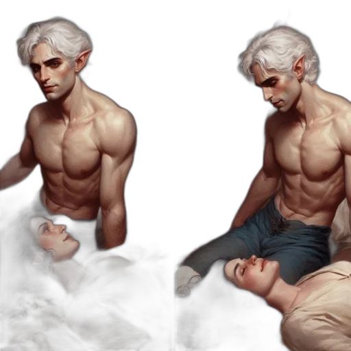 concept art, fantasy art, comic book art, photorealistic transparent PNG cut-out