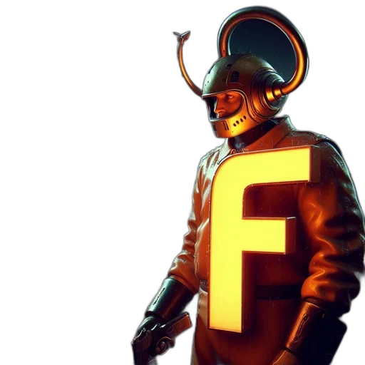 robot, staff, jacket, mask transparent PNG cut-out