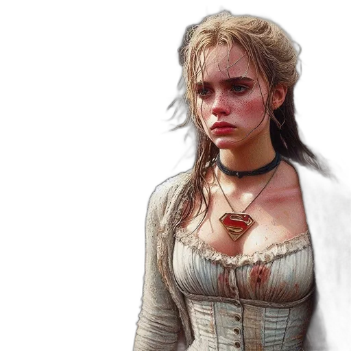face, dress, concept art, fantasy art transparent PNG cut-out