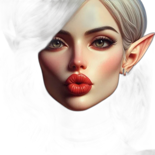 face, mask, staff, fantasy art transparent PNG cut-out