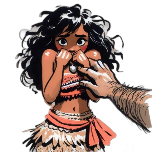 comic book art, concept art, cartoon, young transparent PNG cut-out