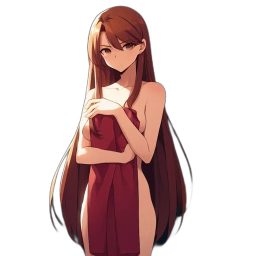 dress, staff, weapon, mask transparent PNG cut-out