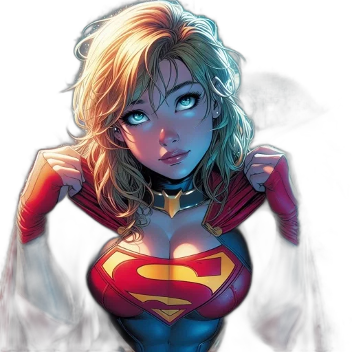 comic book art, concept art, cartoon, fantasy art transparent PNG cut-out